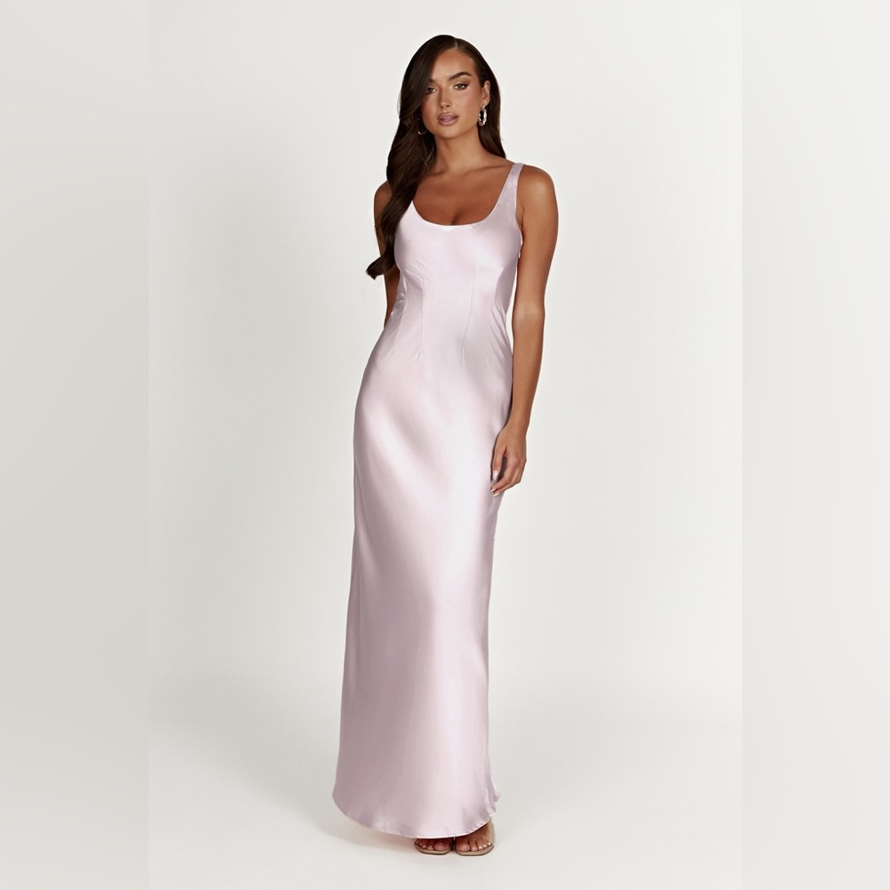 NWT Meshki ​Arora Corset Maxi Dress - Crystal Rose
Size small